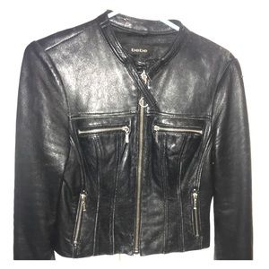 Authentic Women’s Bebe Vintage Leather Jacket